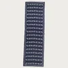 Rayon Fringe Stole (PECOS Paisley) - Navy