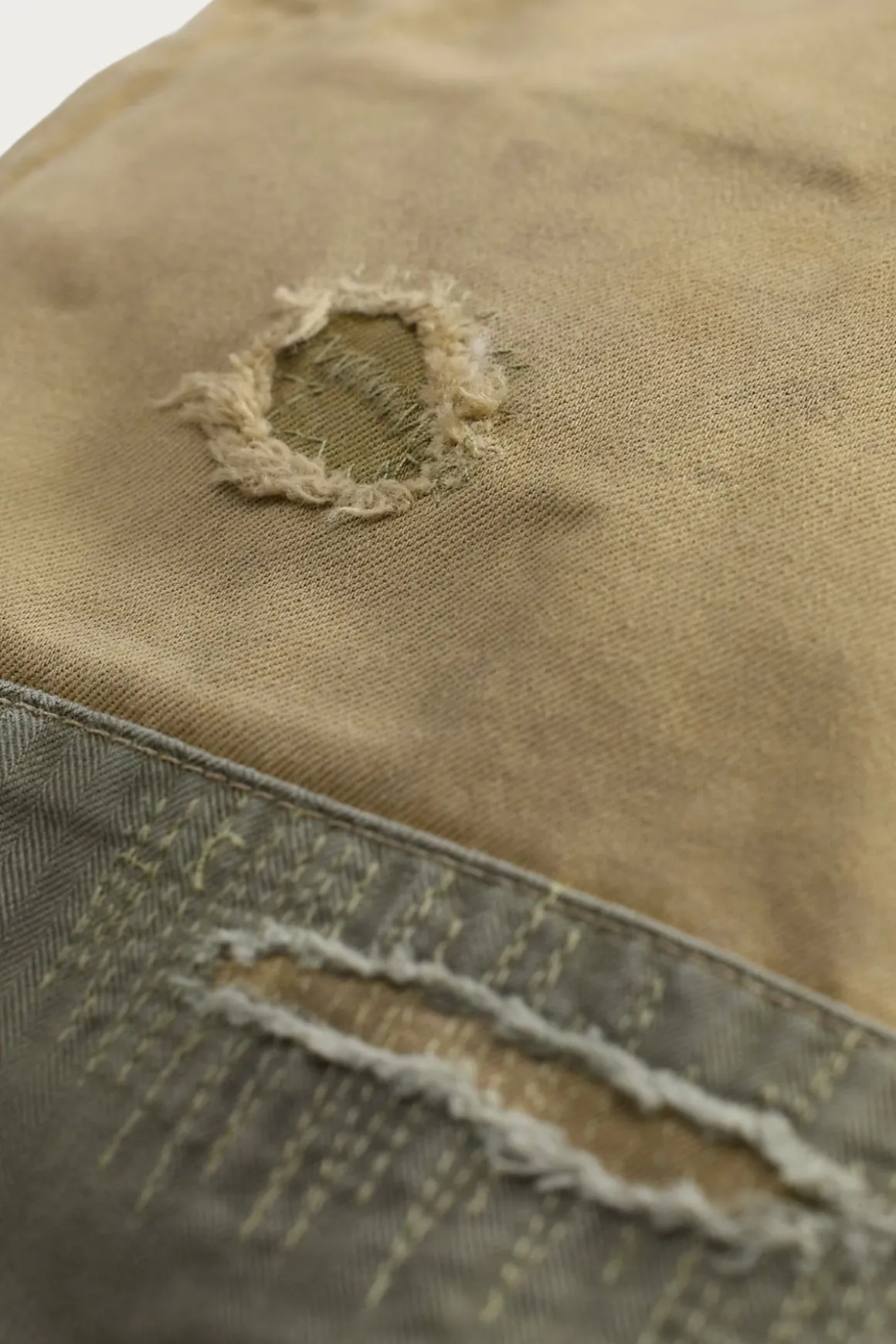 Repaired Chino Field Pant - New Military Khaki w/ Repairs