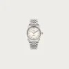 Royal Smith 90-008 - Ivory Dial/Silver Case/Stainless Bracelet