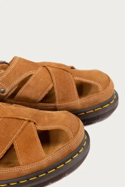 San Archive Fisherman - Plush Suede Reverse Natural Tan