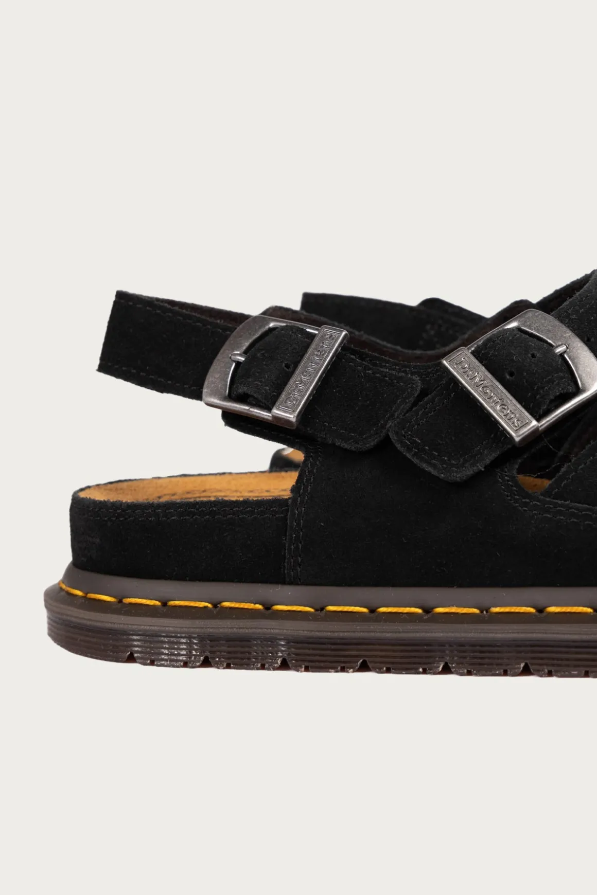 San Archive Fisherman - Plush Suede Reverse Black