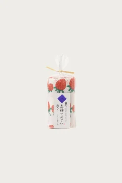 Shirayuki Tenugui Towel - Strawberry
