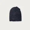 Silk Mohair Sparkle Beanie - Shadow Moon