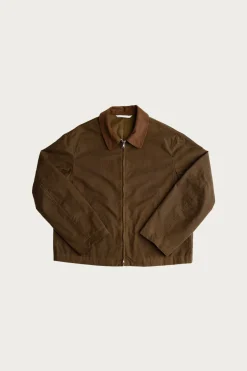 Site Jacket - Coyote Waxed Organic Ripstop