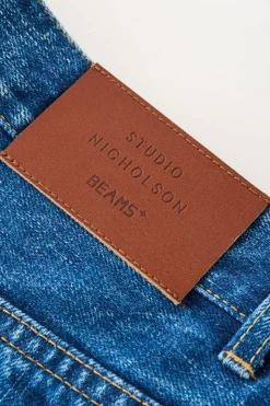 Studio Nicholson x Beams+ Holly Denim Jean - Faded Wash