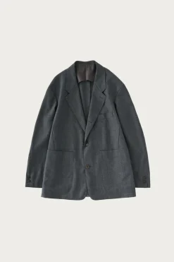 Studio Nicholson x Beams+ Paul Sports Coat - Charcoal Marl