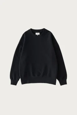 Studio Nicholson x Beams+ Holly Jersey Sweat - Darkest Navy