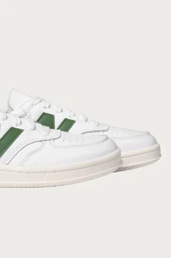 T500 - White/Dark Alpine Green