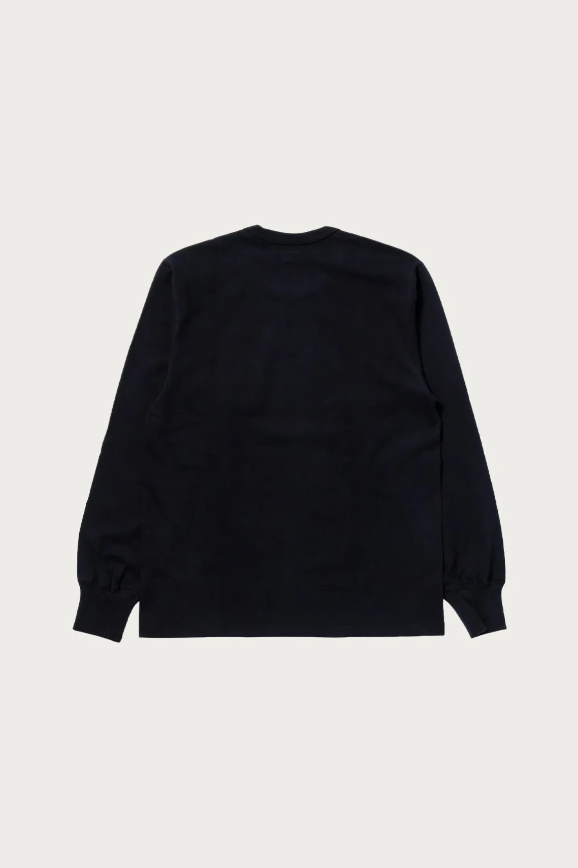 The Real McCoys Logo Tee L/S - Black