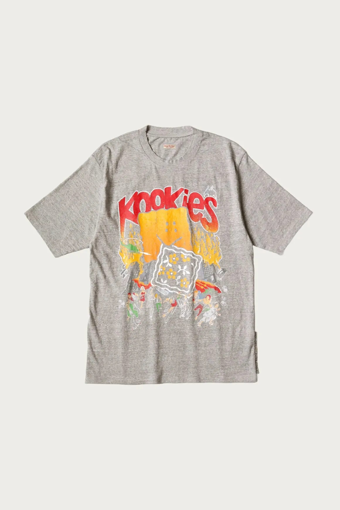 TOP Jersey Crew T (BUSTER PECKISH BOWY) - Grey