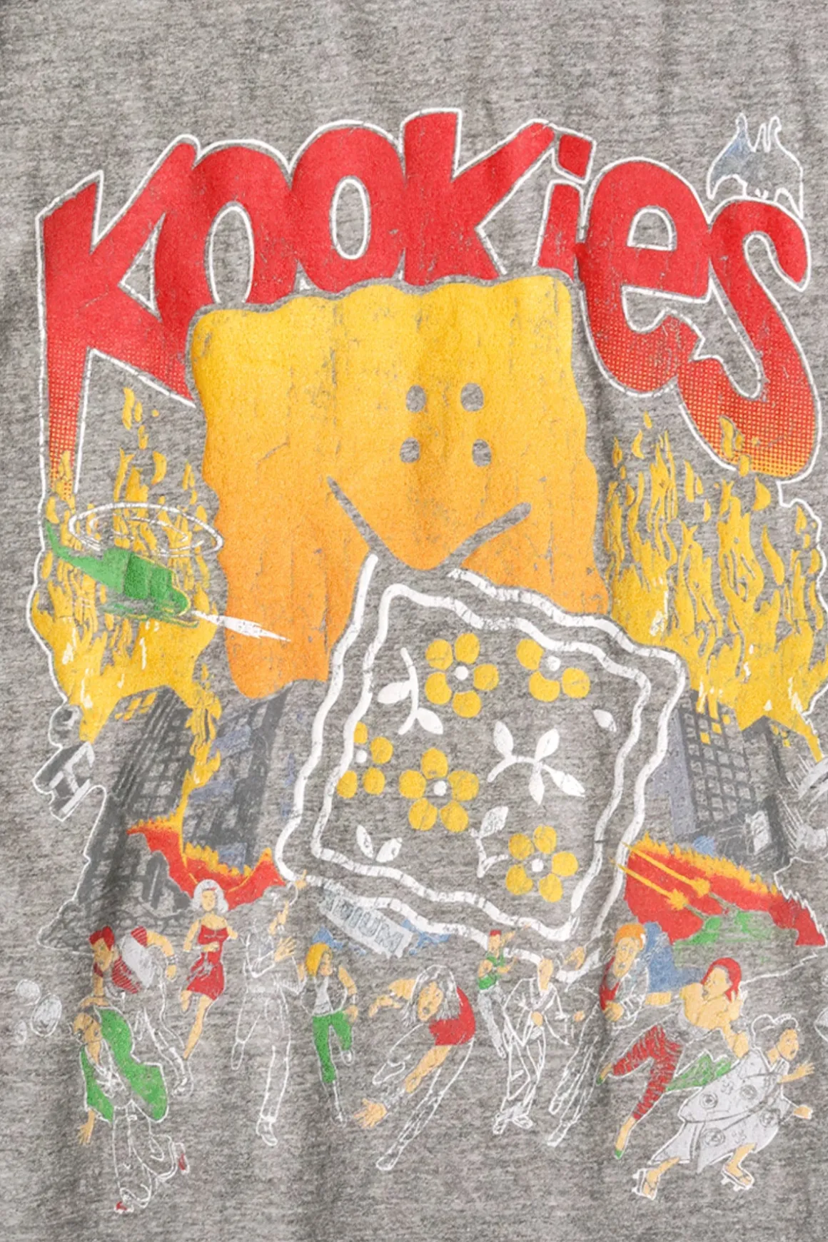 TOP Jersey Crew T (BUSTER PECKISH BOWY) - Grey