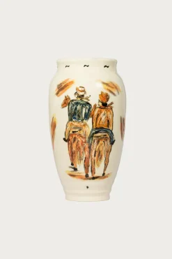 Two Riders Vase
