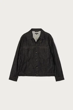 Type 5 Jean Jacket - Black 14oz Cone Denim