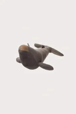 Vintage Fabric Stuff Animal - Whale