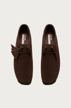 Wallabee Boot Goretex - Dark Brown Suede