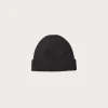 Washi/Recycled Cotton Beanie - Black