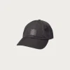 Weatherproof Cotton Canvas Cap - Black