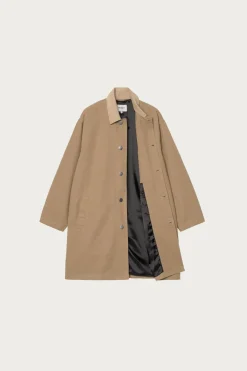 Webster Coat - Leather/Leather Rinsed