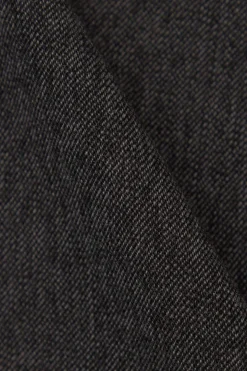 Wool Gabardine Club Jacket - Charcoal