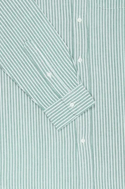 Wythe Oxford - Evergreen Stripe